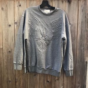 Philip Lim quilted Phoenix sweatshirt